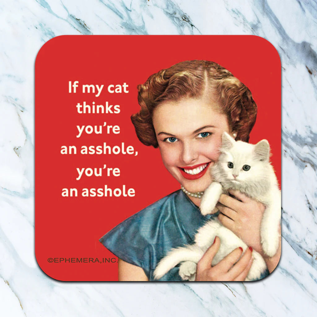 Coaster: Cozy Sips and Saucy Quips