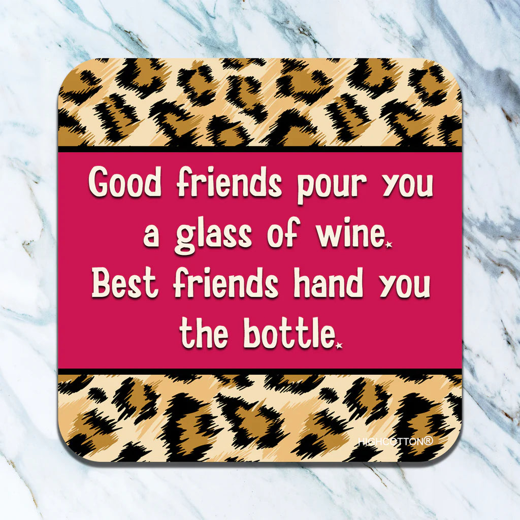 Coaster: Cozy Sips and Saucy Quips