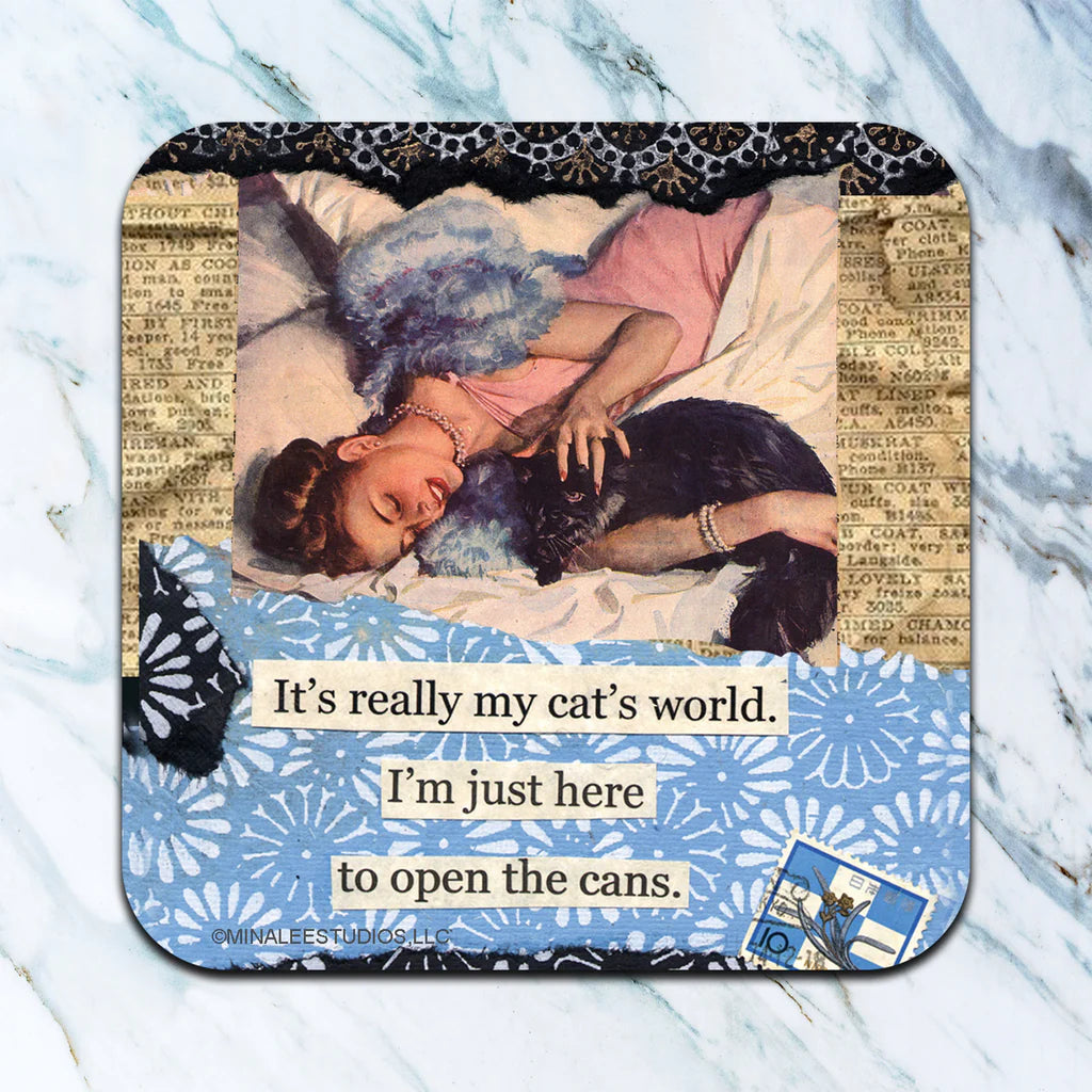 Coaster: Cozy Sips and Saucy Quips