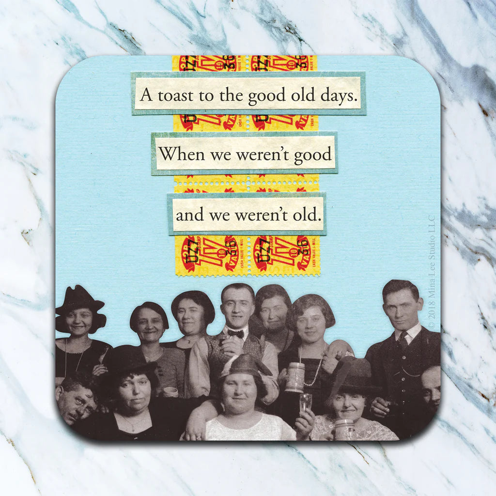 Coaster: Cozy Sips and Saucy Quips