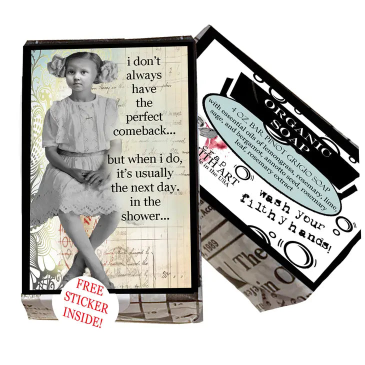 Sticker & Soap Combo: : Sassy Comeback