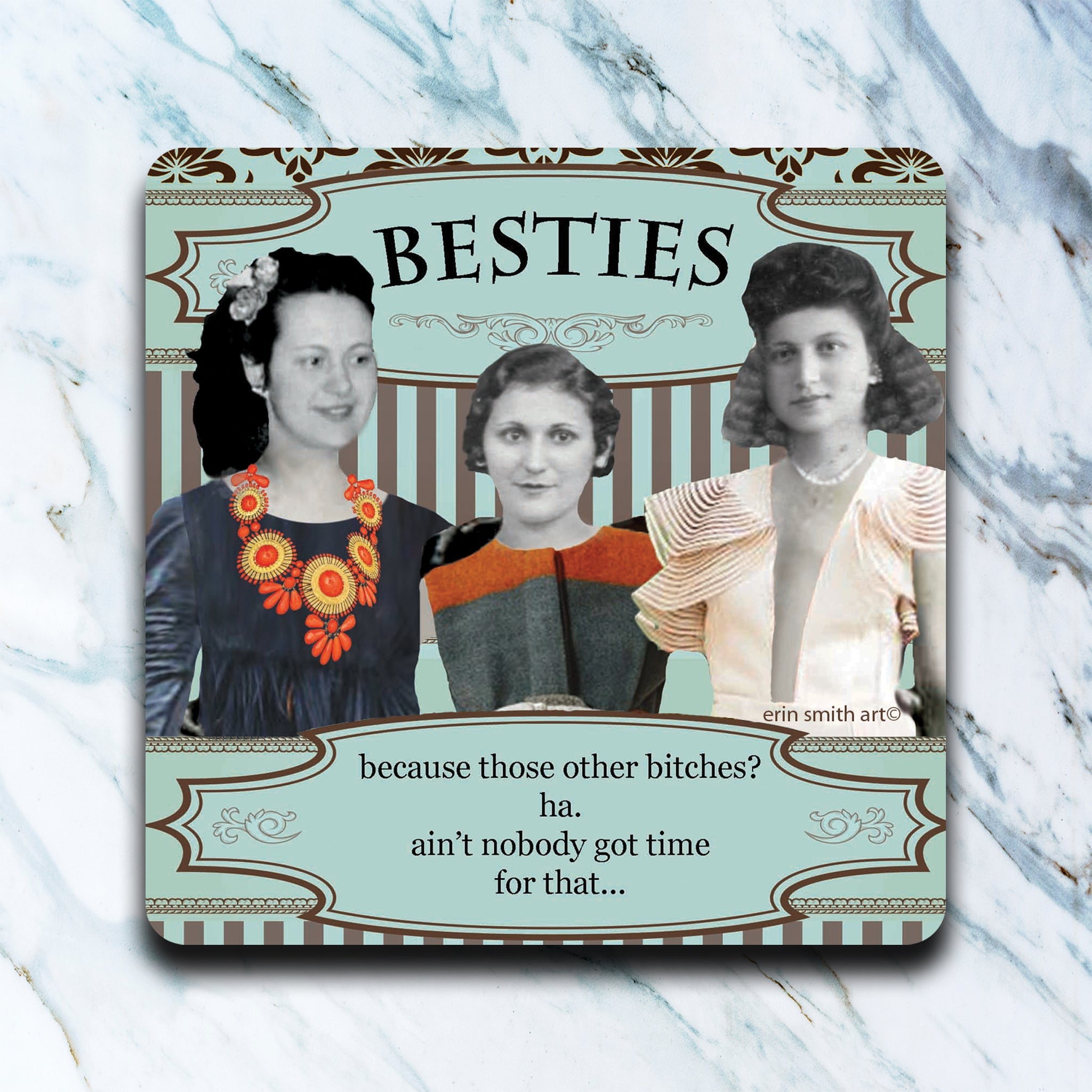 Coaster: Cozy Sips and Saucy Quips