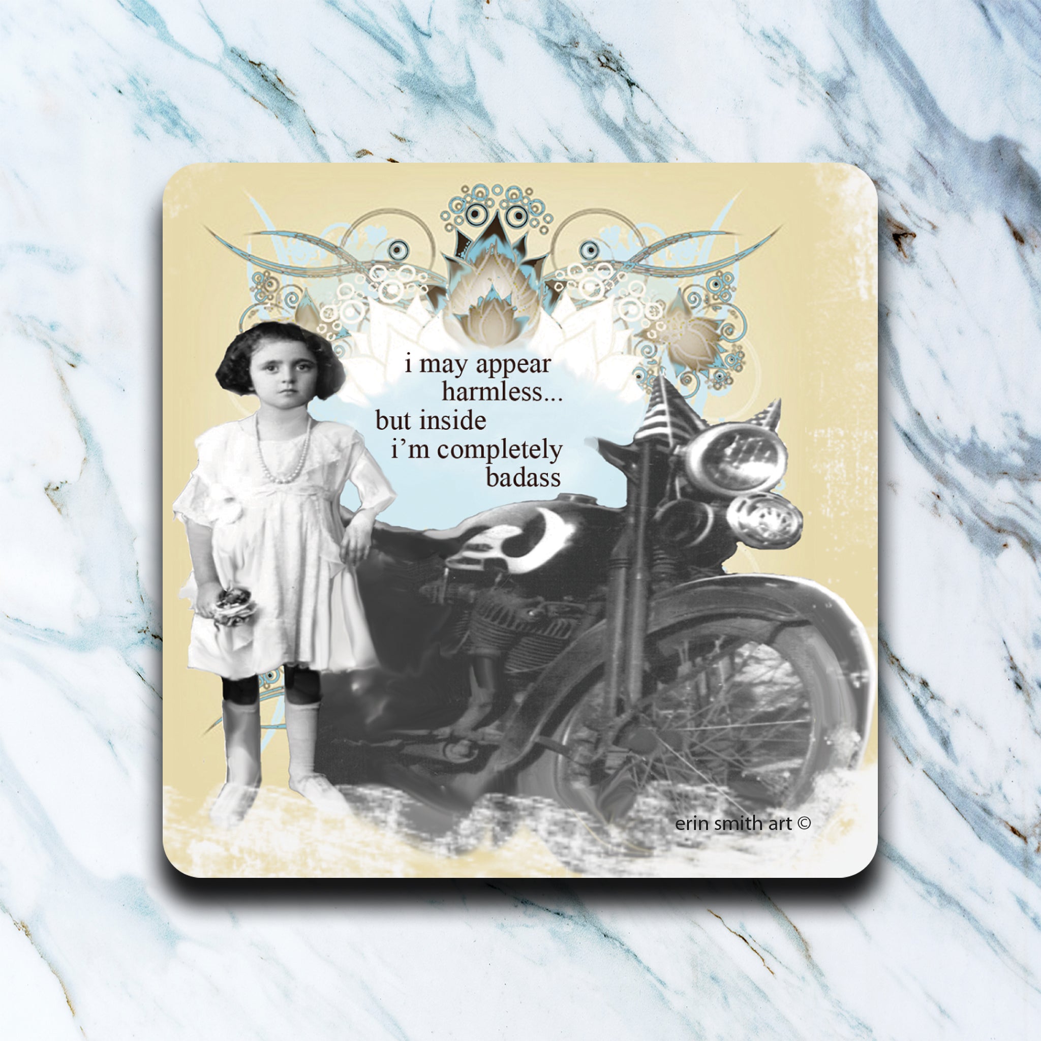 Coaster: Cozy Sips and Saucy Quips