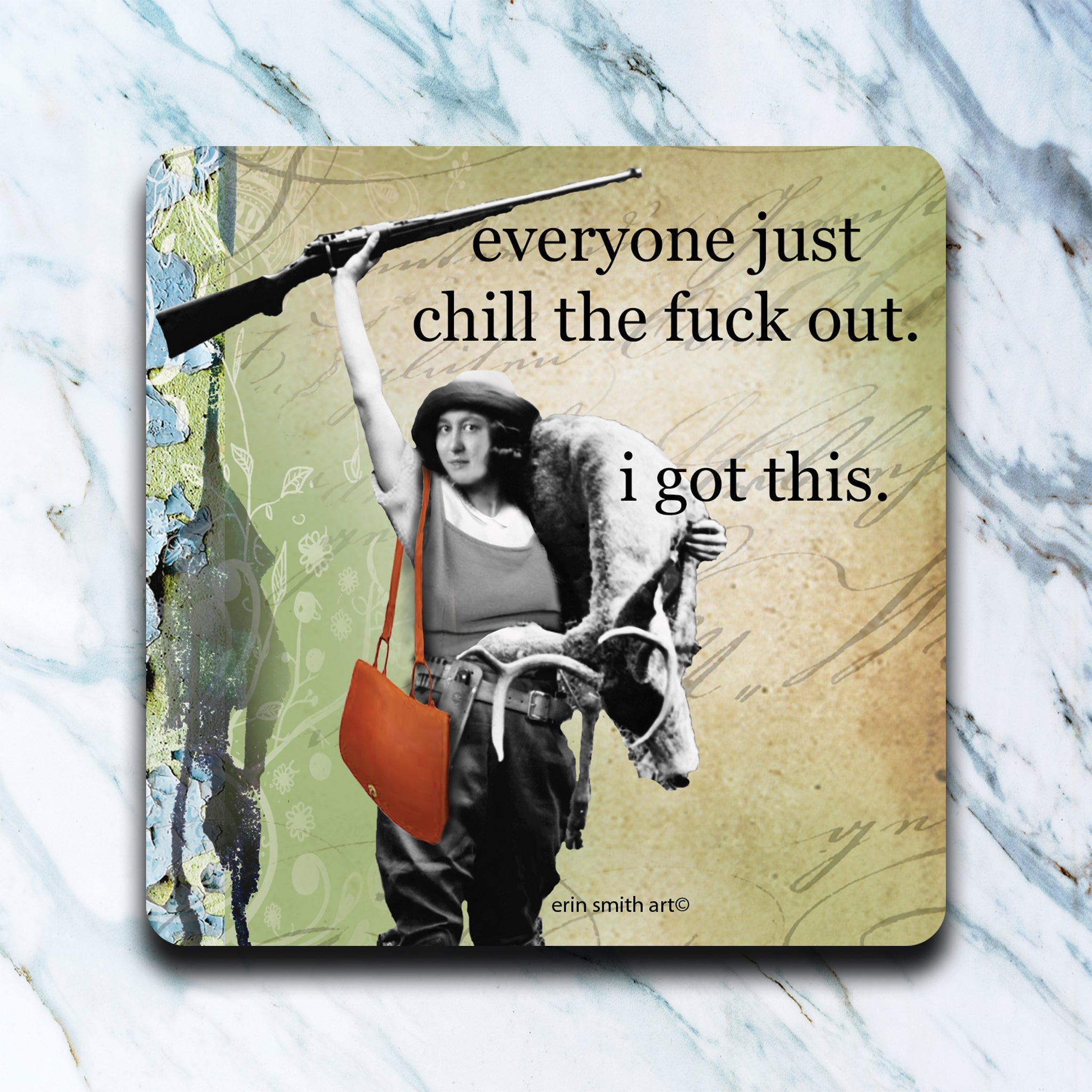 Coaster: Cozy Sips and Saucy Quips