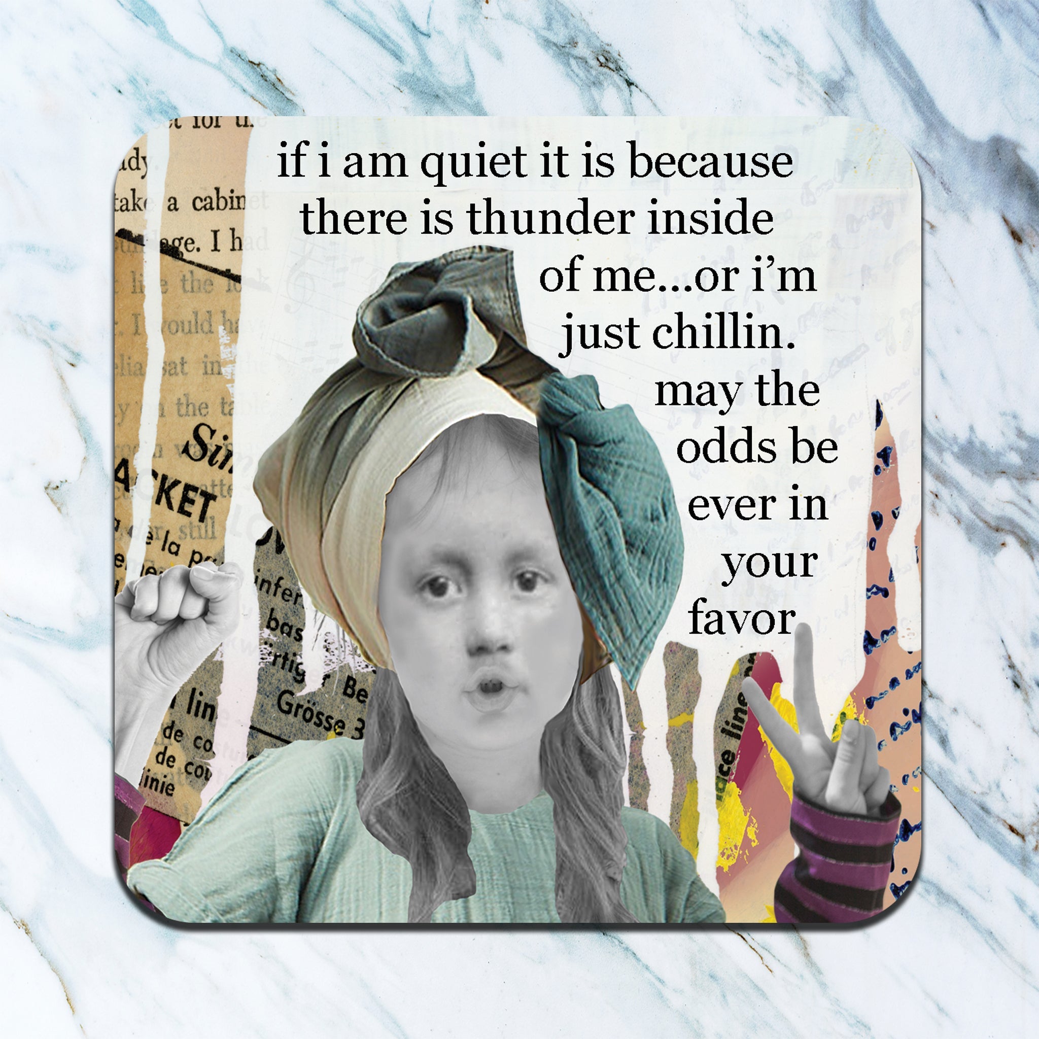 Coaster: Cozy Sips and Saucy Quips