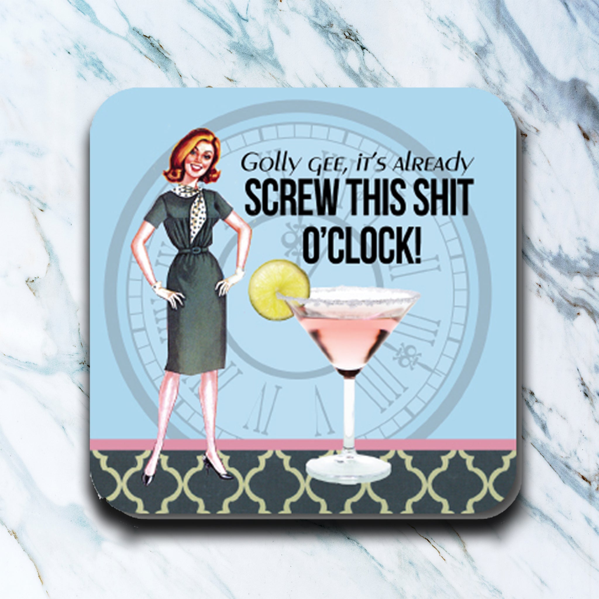 Coaster: Cozy Sips and Saucy Quips