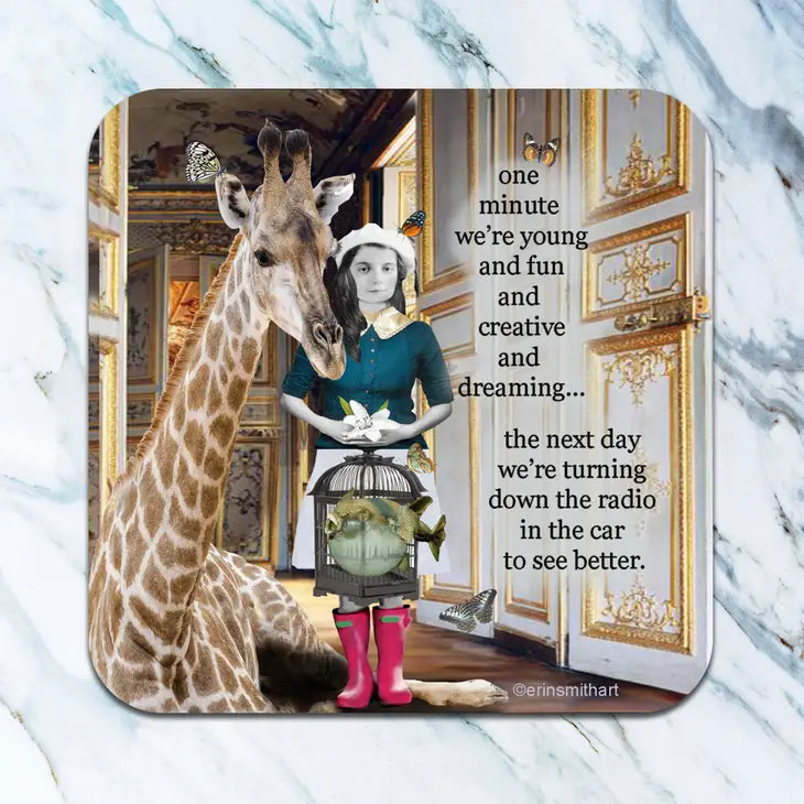 Coaster: Cozy Sips and Saucy Quips
